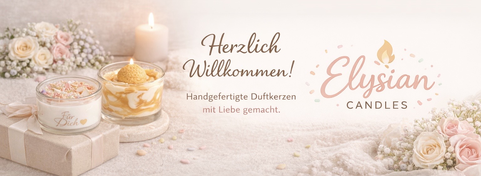 Elysian Candles Header Banner