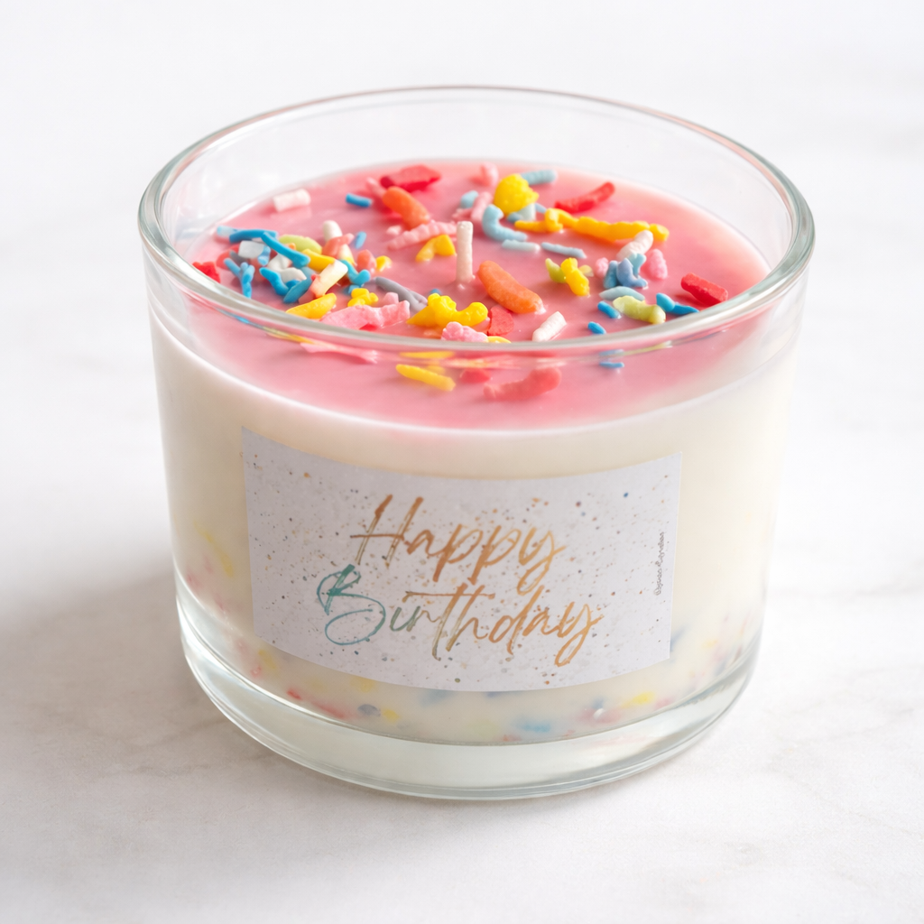 Geburtstagskerze – Happy Birthday